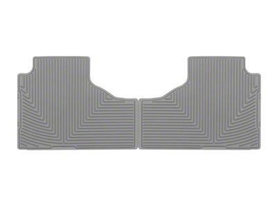 Weathertech All-Weather Rear Rubber Floor Mats; Gray (21-25 Yukon)