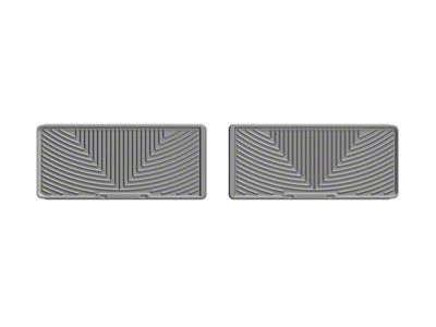 Weathertech All-Weather Third Row Rubber Floor Mats; Gray (15-20 Yukon)