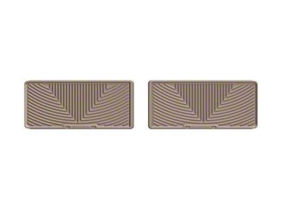 Weathertech All-Weather Third Row Rubber Floor Mats; Tan (15-20 Yukon)