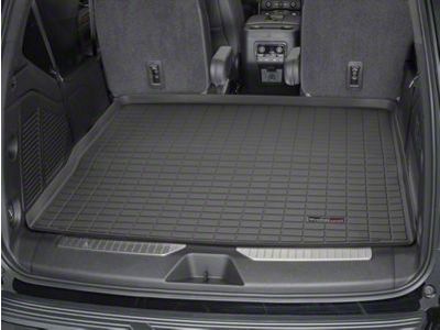 Weathertech DigitalFit Cargo Liner; Behind 2nd Row; Black (21-25 Yukon)