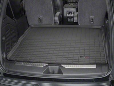 Weathertech DigitalFit Cargo Liner; Behind 2nd Row; Black (21-24 Yukon)