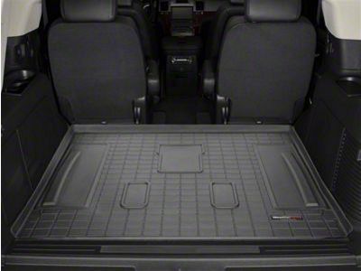 Weathertech DigitalFit Cargo Liner; Behind 2nd Row; Black (07-08 Yukon w/ Third Row Seats; 09-14 Yukon)