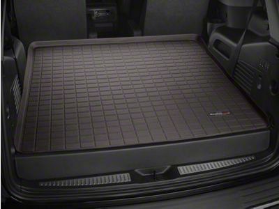 Weathertech DigitalFit Cargo Liner; Behind 2nd Row; Cocoa (15-20 Yukon)