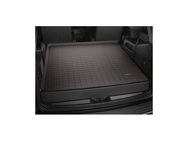 Weathertech DigitalFit Cargo Liner; Behind 2nd Row; Cocoa (15-20 Yukon)