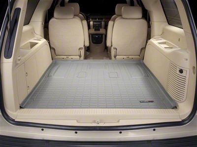 Weathertech DigitalFit Cargo Liner; Behind 2nd Row; Gray (07-14 Yukon XL)