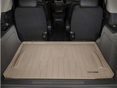 Weathertech DigitalFit Cargo Liner; Behind 2nd Row; Tan (07-08 Yukon w/ Third Row Seats; 09-14 Yukon)