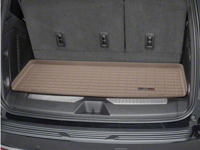 Weathertech DigitalFit Cargo Liner; Behind 3rd Row; Tan (21-25 Yukon)