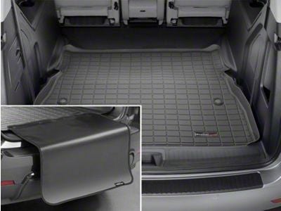 Weathertech DigitalFit Cargo Liner with Bumper Protector; Behind 2nd Row; Black (07-08 Yukon w/ Third Row Seats; 09-14 Yukon)