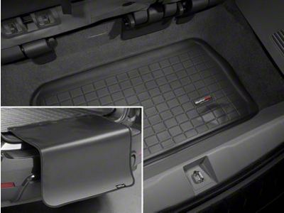 Weathertech DigitalFit Cargo Liner with Bumper Protector; Behind 3rd Row; Black (21-24 Yukon)