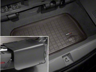 Weathertech DigitalFit Cargo Liner with Bumper Protector; Behind 3rd Row; Cocoa (21-24 Yukon)