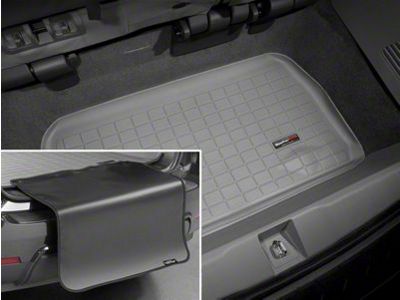 Weathertech DigitalFit Cargo Liner with Bumper Protector; Behind 3rd Row; Gray (21-25 Yukon)