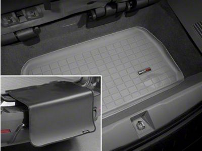 Weathertech DigitalFit Cargo Liner with Bumper Protector; Behind 3rd Row; Gray (21-24 Yukon)