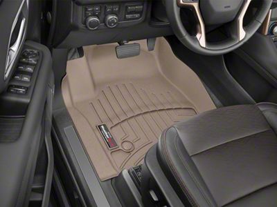 Weathertech DigitalFit Front Floor Liners; Tan (21-25 Yukon)