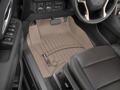 Weathertech DigitalFit Front Floor Liners; Tan (21-24 Yukon)