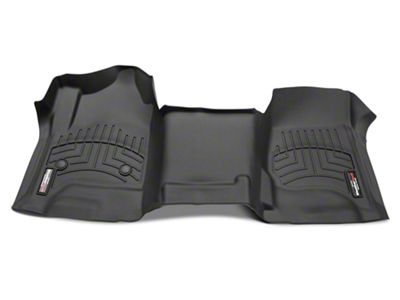 Weathertech DigitalFit Front Over the Hump Floor Liner; Cocoa (15-20 Yukon w/ Front Row Bench Seats)
