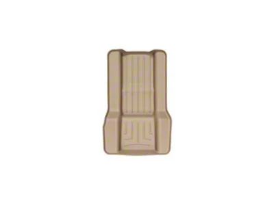 Weathertech DigitalFit Rear Center Aisle Floor Liner; Tan (07-10 Yukon w/ 2nd Row Bucket Seats)