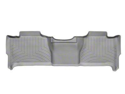 Weathertech DigitalFit Rear Floor Liner; Gray (07-14 Yukon, Excluding Hybrid)