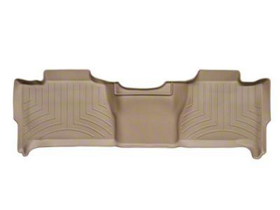 Weathertech DigitalFit Rear Floor Liner; Tan (07-14 Yukon, Excluding Hybrid)