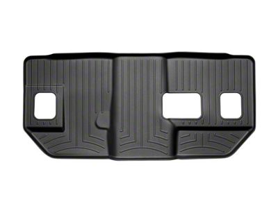 Weathertech DigitalFit Third Row Floor Liner; Black (07-10 Yukon XL w/ Third Row Bench Seat)
