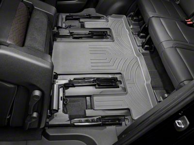 Weathertech DigitalFit Third Row Floor Liner; Gray (21-24 Yukon w/ 2nd Row Bucket Seats & Third Row Seats)