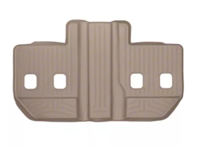 Weathertech DigitalFit Third Row Floor Liner; Tan (07-10 Yukon XL w/ Third Row Bucket Seats)