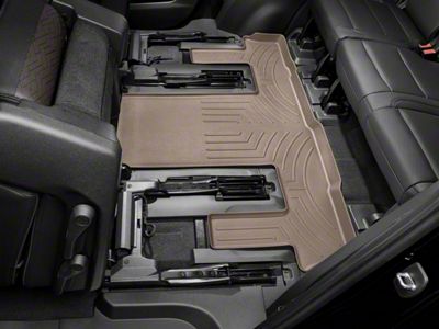 Weathertech DigitalFit Third Row Floor Liner; Tan (21-25 Yukon w/ 2nd Row Bucket Seats & Third Row Seats)