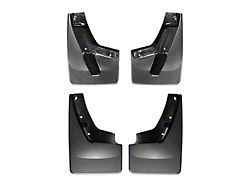 Weathertech No-Drill Mud Flaps; Front and Rear; Black (15-20 Yukon w/ No or Stationary Running Boards)