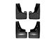 Weathertech No-Drill Mud Flaps; Front and Rear; Black (15-20 Yukon w/ Power Retractable Running Boards)