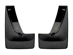 Weathertech No-Drill Mud Flaps; Rear; Black (21-25 Yukon)