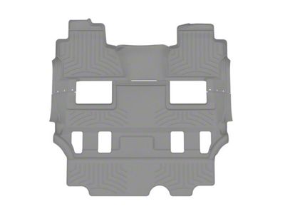 Weathertech Rear and Third Row Floor Liner HP; Gray (15-20 Yukon w/ 2nd Row Bucket Seats)