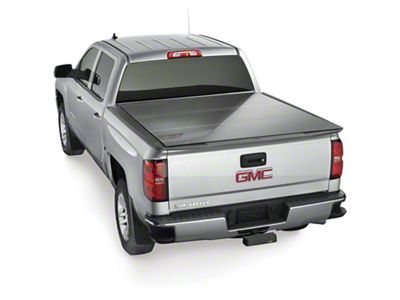 Weathertech AlloyCover Hard Tri-Fold Tonneau Cover (14-18 Sierra 1500 w/ 5.80-Foot Short & 6.50-Foot Standard Box)