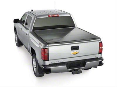 Weathertech AlloyCover Hard Tri-Fold Tonneau Cover (14-18 Silverado 1500 w/ 5.80-Foot Short & 6.50-Foot Standard Box)