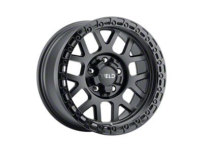 Weld Off-Road Cinch Satin Bronze with Gloss Black Ring 8-Lug Wheel; 20x10; -18mm Offset (01-06 Silverado 2500 HD)