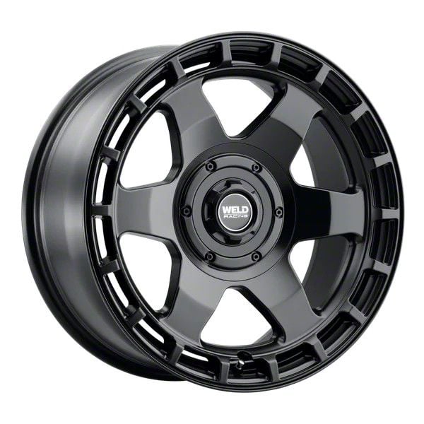 Weld Off-Road Ridge Satin Black 8-Lug Wheel; 20x9; 0mm Offset ...