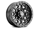 Weld Off-Road Crux Satin Black 8-Lug Wheel; 20x9; 0mm Offset (11-14 Silverado 2500 HD)