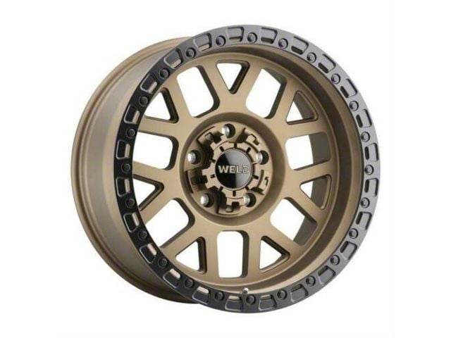 Weld Off-Road Cinch Satin Bronze 6-Lug Wheel; 17x9; 0mm Offset (09-14 F-150)