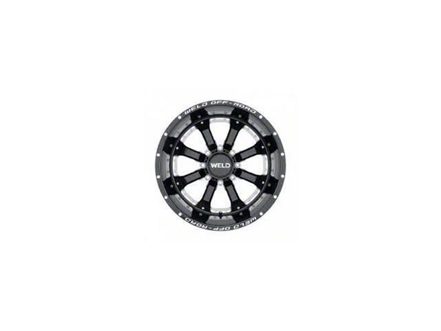 Weld Off-Road Granada Six Gloss Black Milled 6-Lug Wheel; 20x9; 0mm Offset (09-14 F-150)