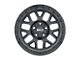 Weld Off-Road Cinch Gloss Black Milled 6-Lug Wheel; 17x10; -25mm Offset (15-20 F-150)