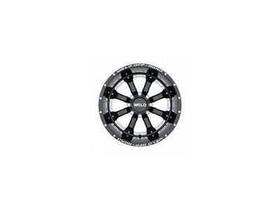 Weld Off-Road Granada Six Gloss Black Milled 6-Lug Wheel; 20x9; 20mm Offset (15-20 F-150)