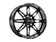 Weld Off-Road Cheyenne Gloss Black Milled 8-Lug Wheel; 20x10; -18mm Offset (15-19 Sierra 3500 HD SRW)