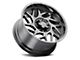 Weld Off-Road Fulcrum Gloss Black Milled 8-Lug Wheel; 20x10; -18mm Offset (15-19 Sierra 3500 HD SRW)