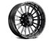 Weld Off-Road Scorch Gloss Black Milled 8-Lug Wheel; 20x10; -18mm Offset (15-19 Sierra 3500 HD SRW)