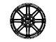 Weld Off-Road Chasm Gloss Black Milled 6-Lug Wheel; 20x12; -44mm Offset (99-06 Silverado 1500)