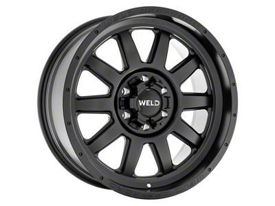 Weld Off-Road Stealth Satin Black 6-Lug Wheel; 20x9; 13mm Offset (21-25 F-150)