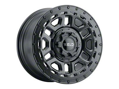 Weld Off-Road Crux Satin Black 8-Lug Wheel; 17x9; 0mm Offset (99-07 F-350 Super Duty SRW)