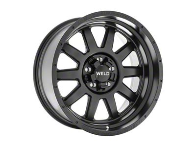 Weld Off-Road Stealth Satin Black 5-Lug Wheel; 20x9; 0mm Offset (09-18 RAM 1500)