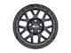 Weld Off-Road Cinch Satin Black 8-Lug Wheel; 20x10; 13mm Offset (20-24 Sierra 2500 HD)