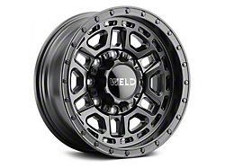 Weld Off-Road Crux Satin Black 8-Lug Wheel; 20x9; 0mm Offset (20-26 Sierra 2500 HD)