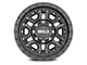Weld Off-Road Crux Satin Black 8-Lug Wheel; 20x9; 0mm Offset (20-24 Silverado 3500 HD SRW)