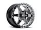 Weld Racing Ventura 6 Beadlock Gloss Black Milled 6-Lug Wheel; 20x10; 38mm Offset (04-08 F-150)